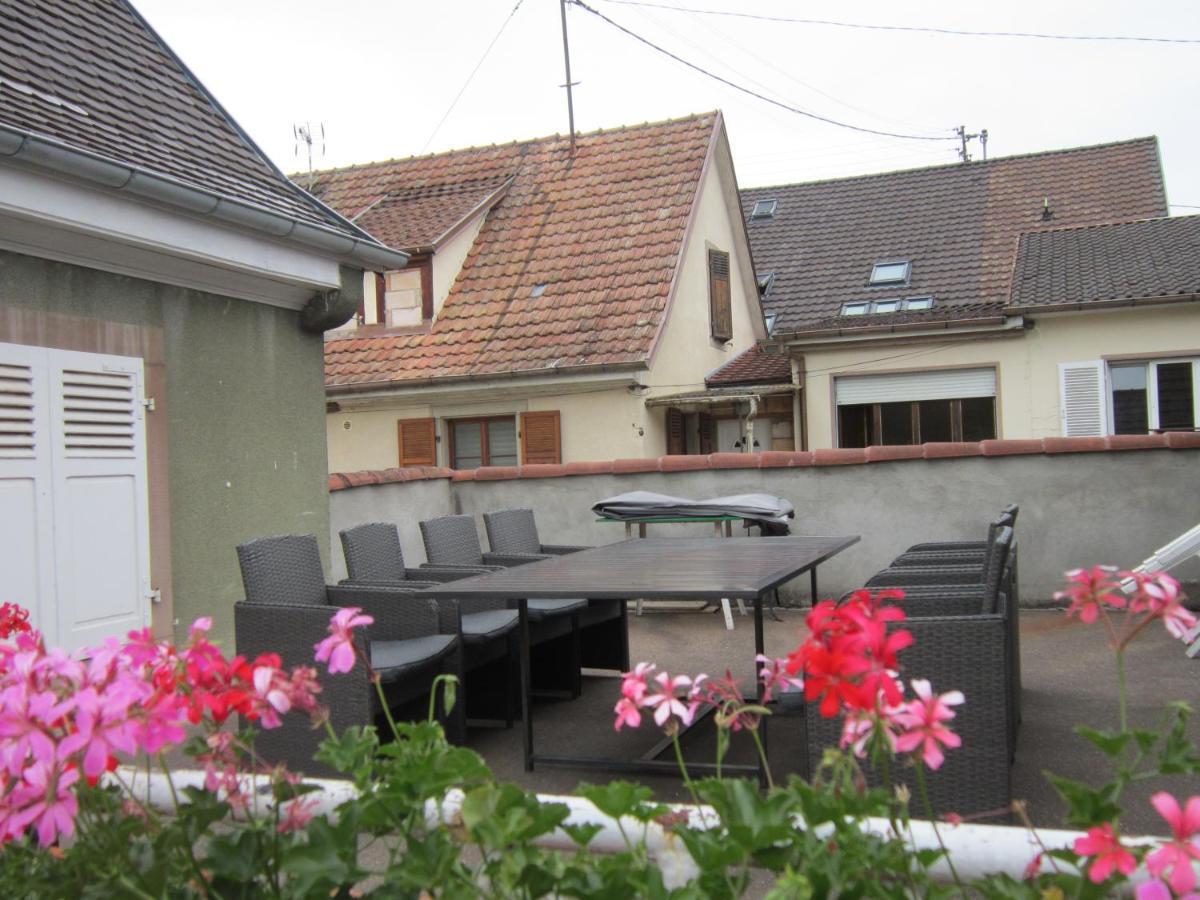 Gite Faubourg Des Pierres Sigolsheim Buitenkant foto